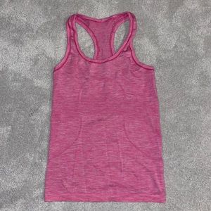 Lululemon Swiftly Tech Razorback Pink Tank Top